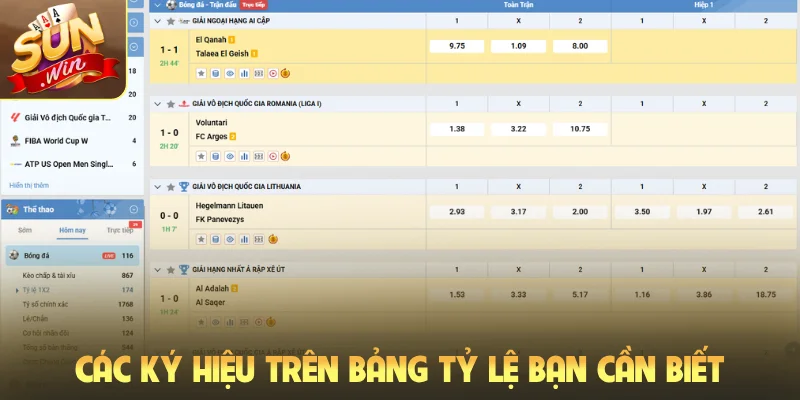 Các ký hiệu trên bảng tỷ lệ bạn cần biết