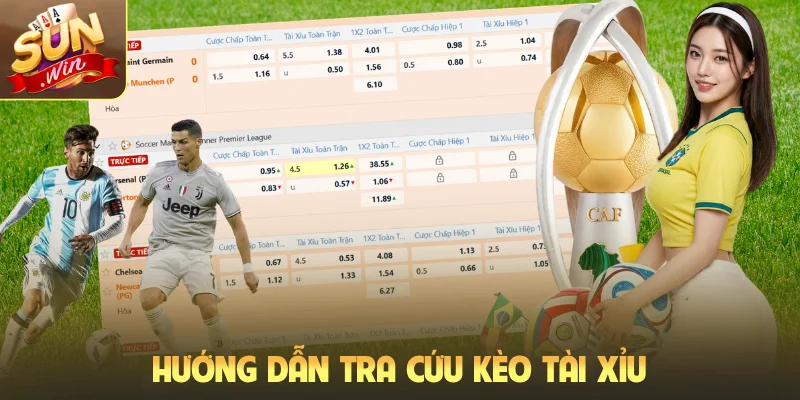 Hướng dẫn tra cứu kèo Tài Xỉu