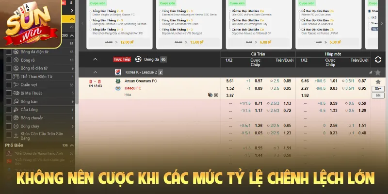 Cược khi bàn thắng chủ chốt xuất hiện