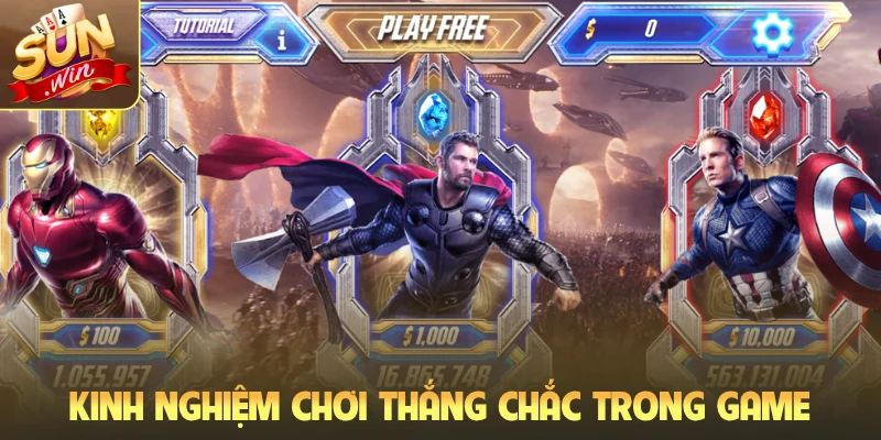 Kinh nghiệm chơi thắng chắc trong game